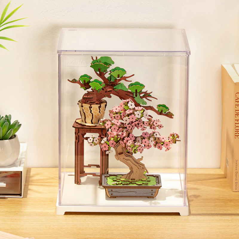 DF05L - Βιτρίνα Προστασίας Clear Display Case Portrait Size M - Hobbycity.gr - RoLife