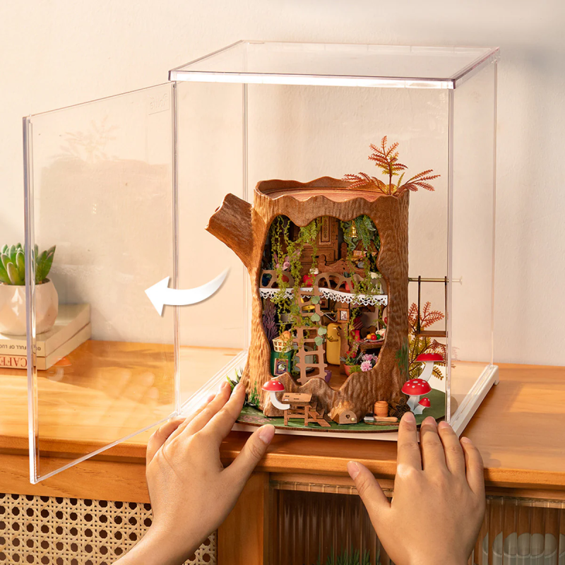 DF06L - Βιτρίνα Προστασίας Acrylic Protection Cover Portrait Size L - Hobbycity.gr - RoLife