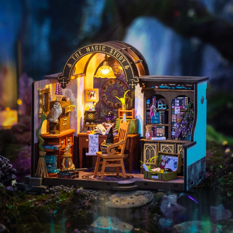 DG166 - The Magic Study με φωτισμό - Hobbycity.gr - RoLife
