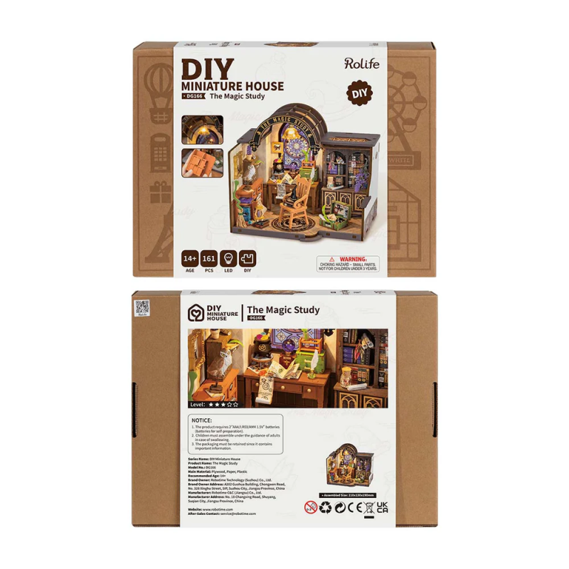 DG166 - The Magic Study με φωτισμό - Hobbycity.gr - RoLife