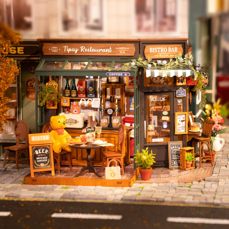 DG167 - The Tipsy Restaurant με φωτισμό - Hobbycity.gr - RoLife