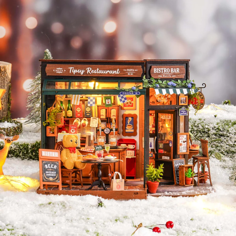 DG167 - The Tipsy Restaurant με φωτισμό - Hobbycity.gr - RoLife