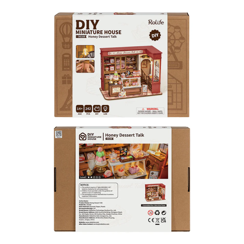 DG168 - Honey Dessert Talk με φωτισμό - Hobbycity.gr - RoLife