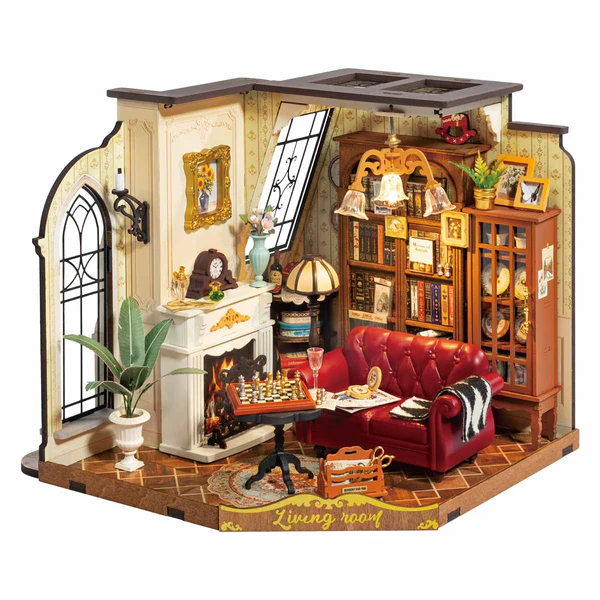 DG175 - Catherines Living Room με LED Φωτισμό - Hobbycity.gr - RoLife