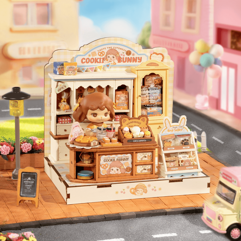 DG177 - Cookii Bunnys Cookie Shop με LED Φωτισμό - Hobbycity.gr - RoLife