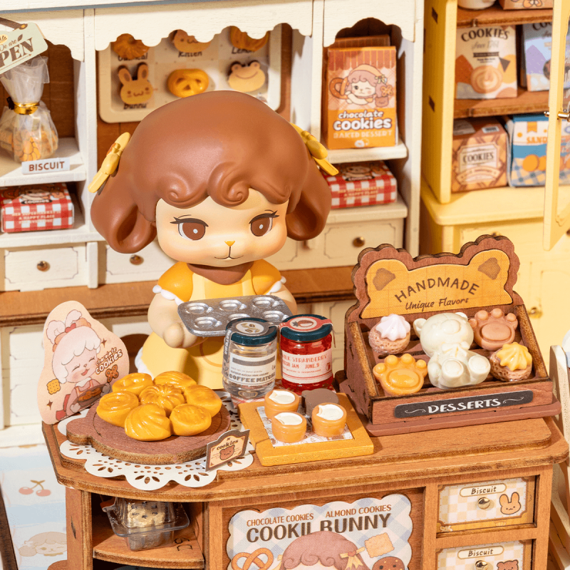 DG177 - Cookii Bunnys Cookie Shop με LED Φωτισμό - Hobbycity.gr - RoLife