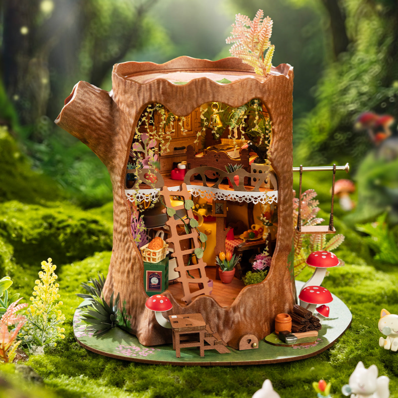 DG179 - Fairytale Tree House DIY Miniature House - Hobbycity.gr - RoLife