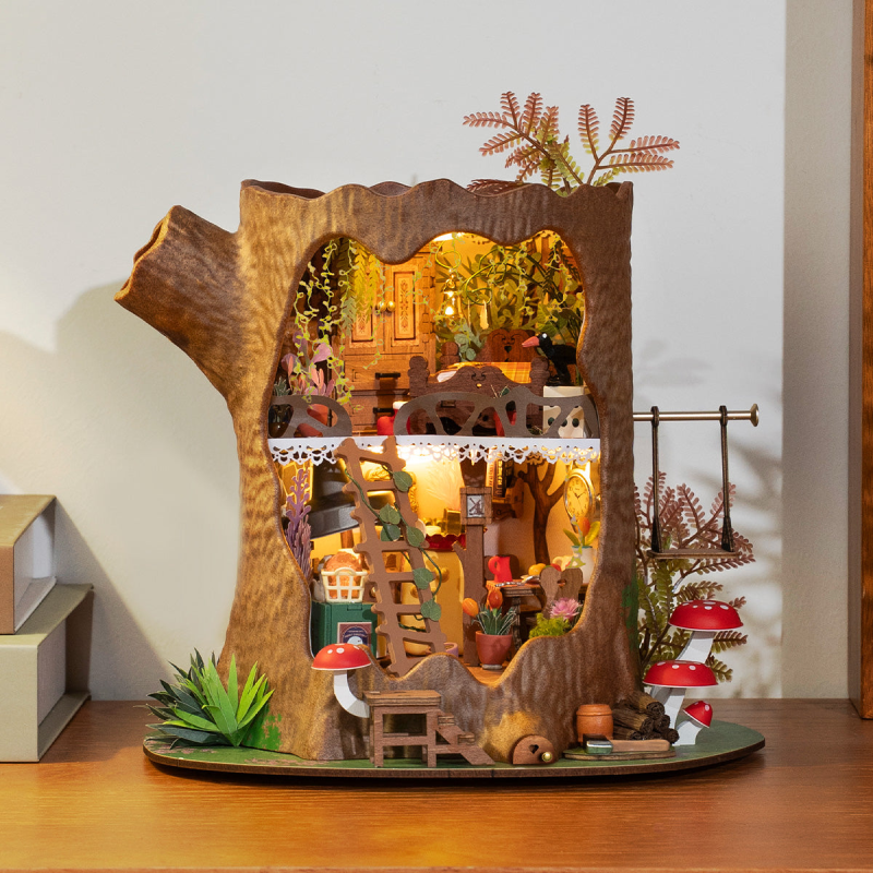 DG179 - Fairytale Tree House DIY Miniature House - Hobbycity.gr - RoLife