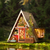 DG181 - A-Frame Cabin DIY Miniature House - Hobbycity.gr - RoLife