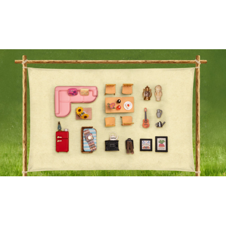 DG181 - A-Frame Cabin DIY Miniature House - Hobbycity.gr - RoLife