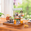 DG182 - Aromatic Coffee Cart DIY Miniature House - Hobbycity.gr - RoLife