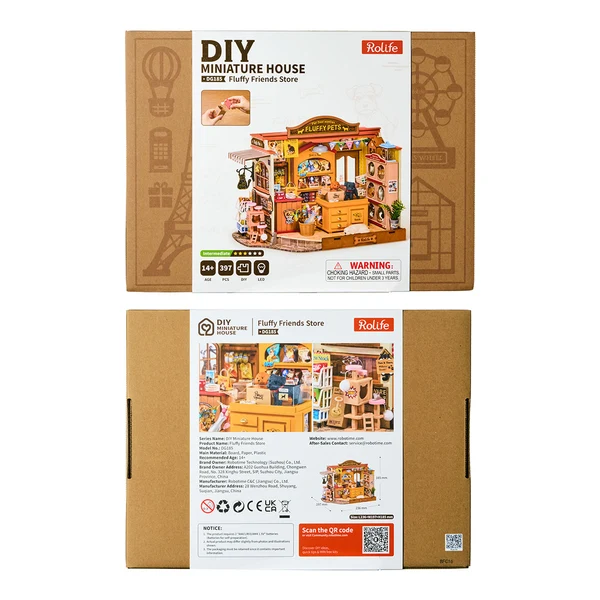 DG185 - Fluffy Friends Hub - Hobbycity.gr - RoLife
