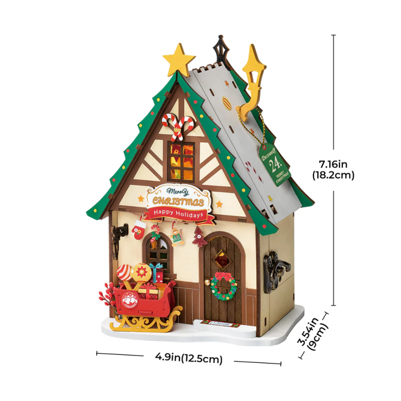 DS036 - Twinkling Christmas House - Hobbycity.gr - RoLife