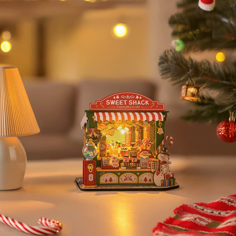 DS043 - Christmas Candy Stand με Φωτισμό - Hobbycity.gr - RoLife