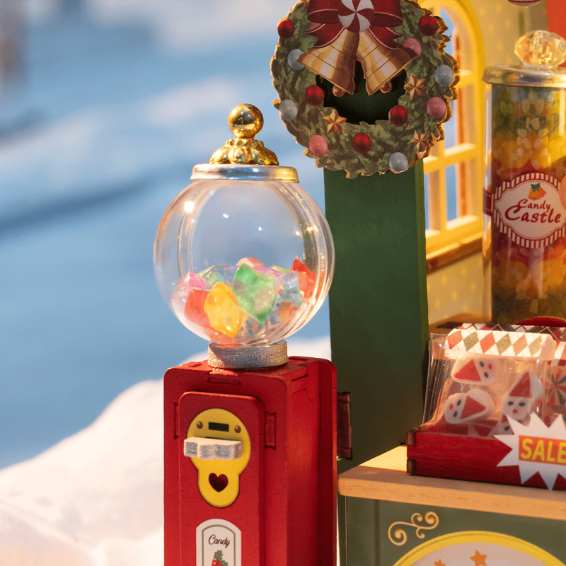 DS043 - Christmas Candy Stand με Φωτισμό - Hobbycity.gr - RoLife