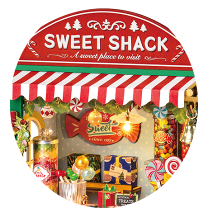 DS043 - Christmas Candy Stand με Φωτισμό - Hobbycity.gr - RoLife