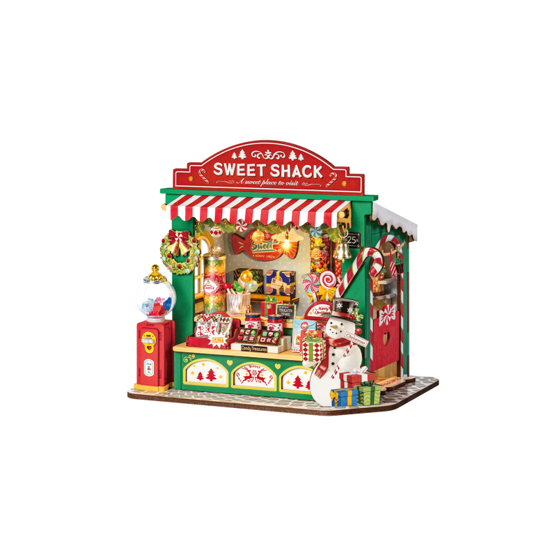 DS043 - Christmas Candy Stand με Φωτισμό - Hobbycity.gr - RoLife