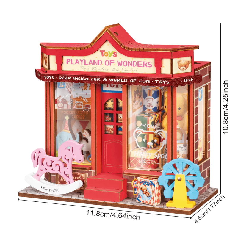 DS044 - Whimsy Toy Shop DIY Miniature House - Hobbycity.gr - RoLife
