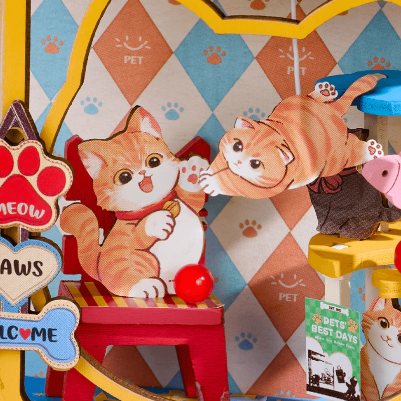 DS045 - Pawfect Pet Shop DIY Miniature House - Hobbycity.gr - RoLife