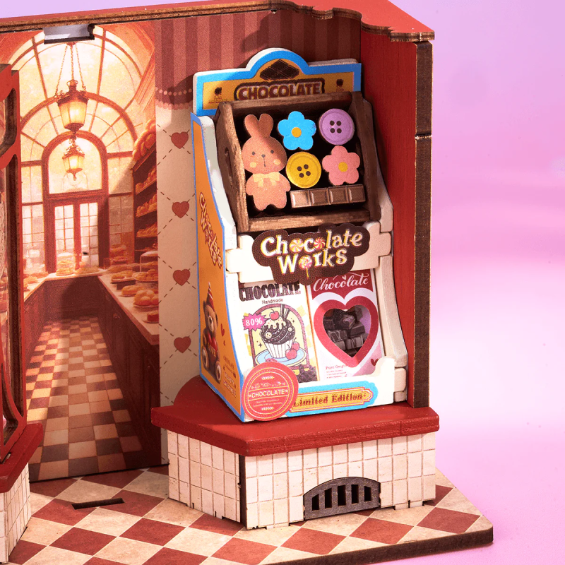 DS046 - Sweet Chocolate Shop DIY Miniature House - Hobbycity.gr - RoLife