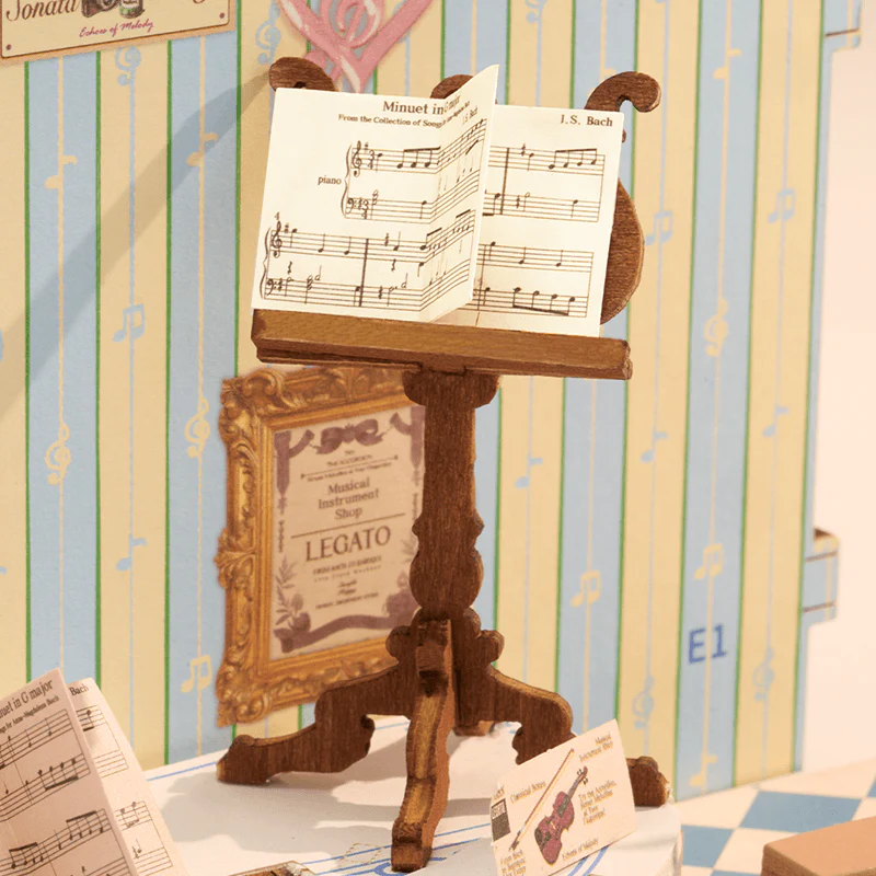 DS047 - Melody Instrument Shop DIY Miniature House - Hobbycity.gr - RoLife