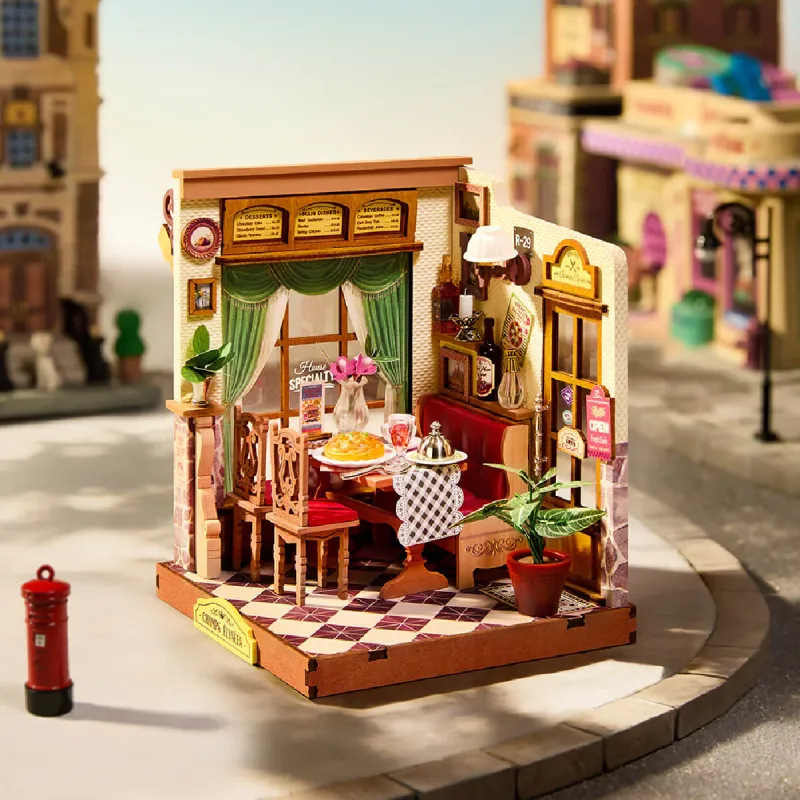 DS053 - Champs-Élysées Bistro DIY Miniature House - Hobbycity.gr - RoLife
