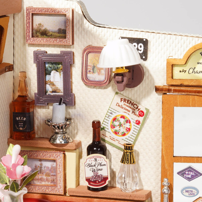 DS053 - Champs-Élysées Bistro DIY Miniature House - Hobbycity.gr - RoLife