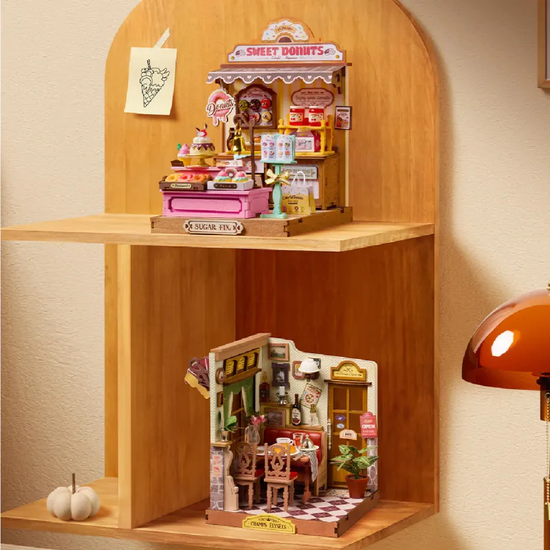 DS053 - Champs-Élysées Bistro DIY Miniature House - Hobbycity.gr - RoLife