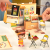 DW022 - Night Out Food Stall DIY Miniature House - Hobbycity.gr - RoLife