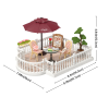 DWP09 - Chic Cafe Terrace - Επέκταση για Δωμάτια Super Creator - Hobbycity.gr - RoLife