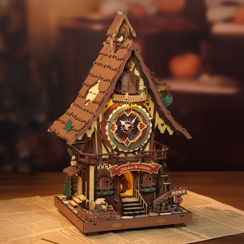 LC901C - Cuckoo Clock Mechanical Coloured - Hobbycity.gr - Rokr