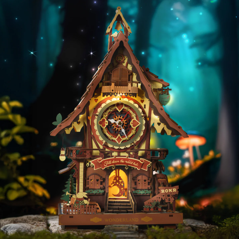 LC901C - Cuckoo Clock Mechanical Coloured - Hobbycity.gr - Rokr