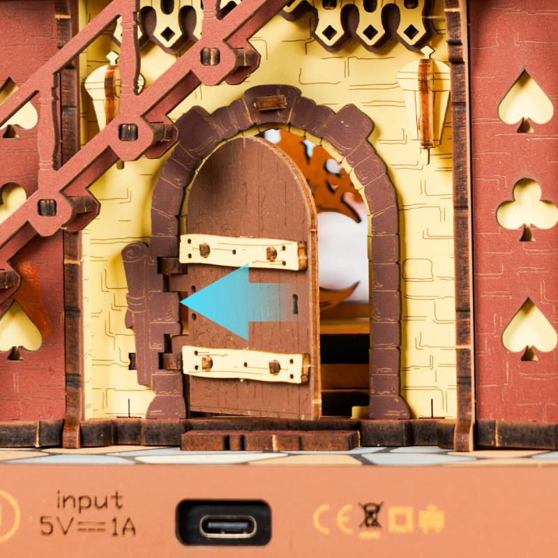 LC901C - Cuckoo Clock Mechanical Coloured - Hobbycity.gr - Rokr