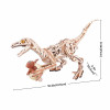 LD01 - Velociraptor Mechanical 3D Wooden Puzzle - Hobbycity.gr - Rokr