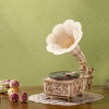 LKB01D - Classical Gramophone (Ηλεκτρική και Χειροκίνητη Λειτουργία Περιστροφής) - Hobbycity.gr - Rokr