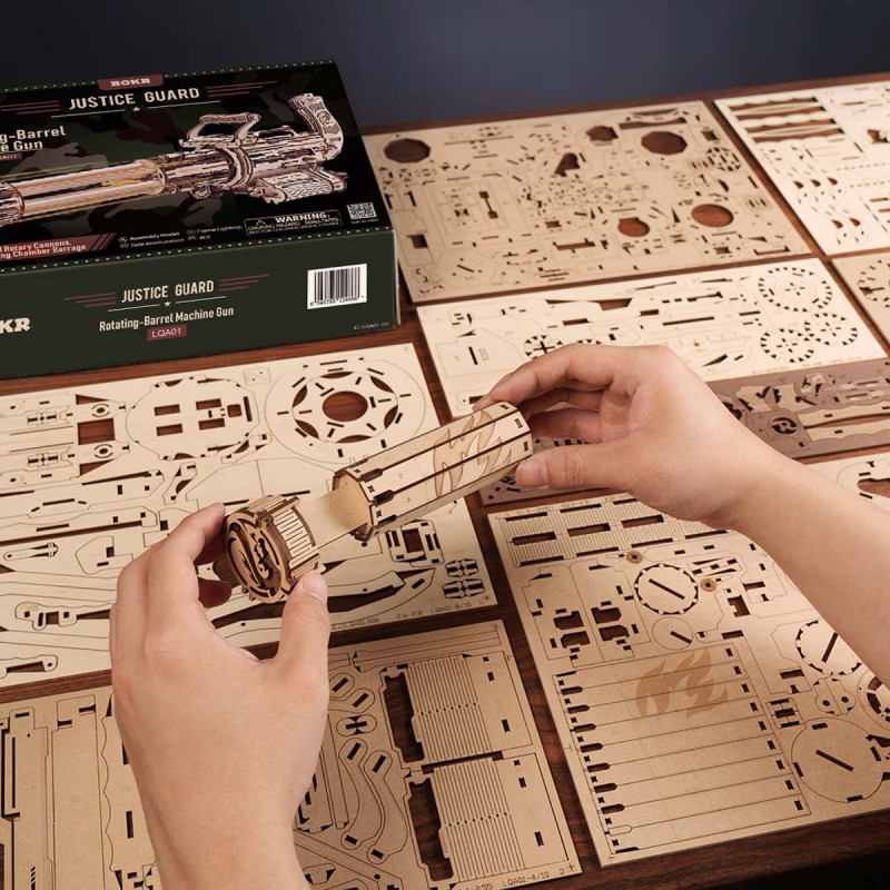 LQA01 - Rotating-Barrel Machine Toy Gun - Hobbycity.gr - Rokr