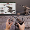 LQM01 - Anti-aircraft Gun Wooden 3D Puzzle - Hobbycity.gr - Rokr