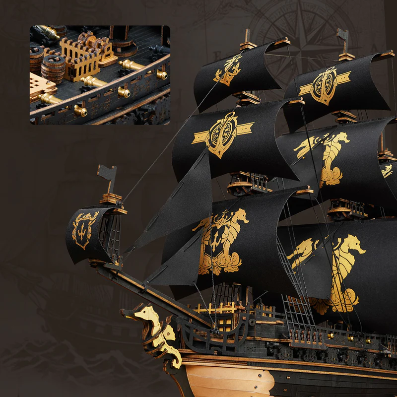 MCB02 - The Seahorse Barque - Hobbycity.gr - Rokr