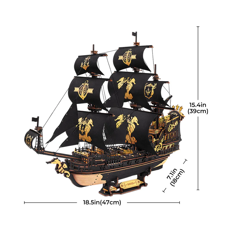 MCB02 - The Seahorse Barque - Hobbycity.gr - Rokr