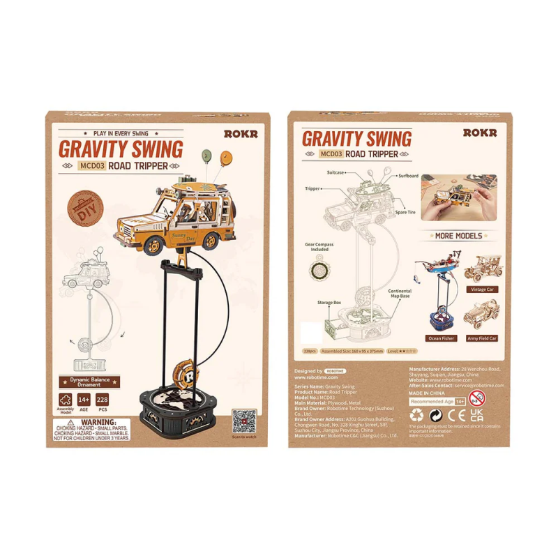 MCD03 - Road Tripper Pendulum Balance Toy 3D - Hobbycity.gr - Rokr