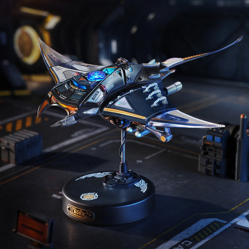 MI06 - Manta Ray Mechanical 3D Puzzle Kit - Hobbycity.gr - Rokr