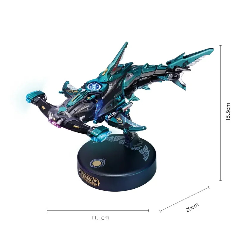 MI07 - Hammerhead Shark DIY Model 3D Puzzle - Hobbycity.gr - Rokr