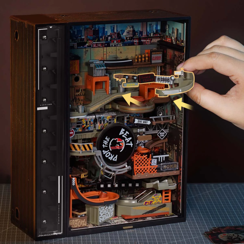 MR03S - Hip-Hop Street Marble Run Mechanical - Hobbycity.gr - Rokr