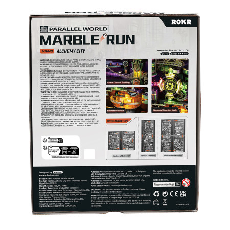Alchemy City Marble Run Mechanical 3D Puzzle
