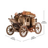 AMKA1 - Stagecoach Mechanical Music Box 3D ~ Κουρδιστό - Hobbycity.gr - Rokr