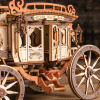 AMKA1 - Stagecoach Mechanical Music Box 3D ~ Κουρδιστό - Hobbycity.gr - Rokr