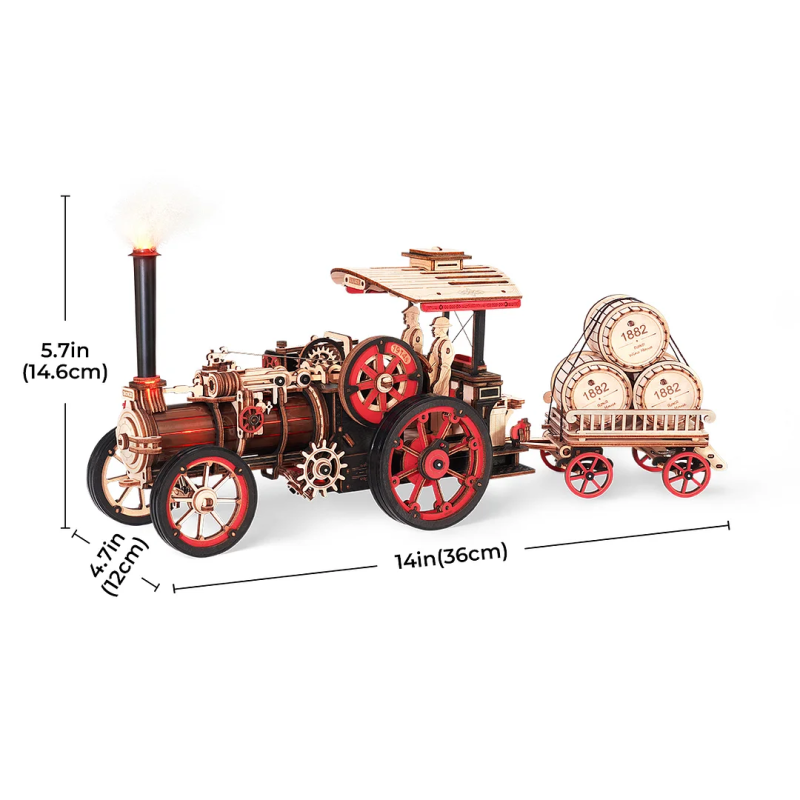 LKA01 - Steam Engine Mechanical 3D - Hobbycity.gr - Rokr