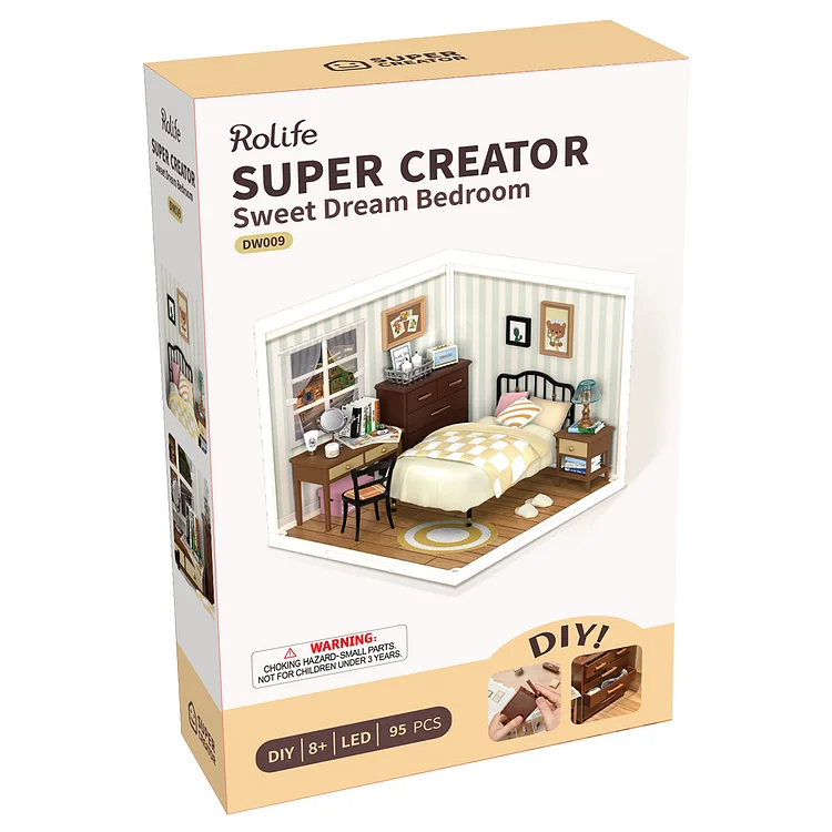 DW009 - Sweet Dream Bedroom - Hobbycity.gr - RoLife
