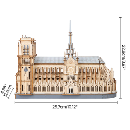 Paris Cathedral 3D