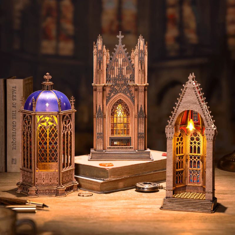 TGA02 - Starry Dome Cathedral 3D Wooden Puzzle - Hobbycity.gr - RoLife